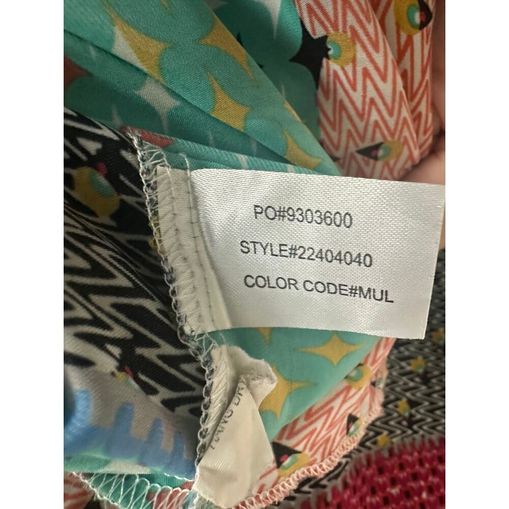 O’neill Multicolor Multi Pattern Loose Cami Tank … - image 4